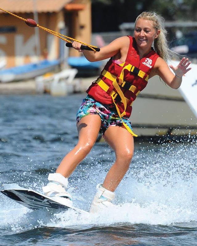 wakeboarding